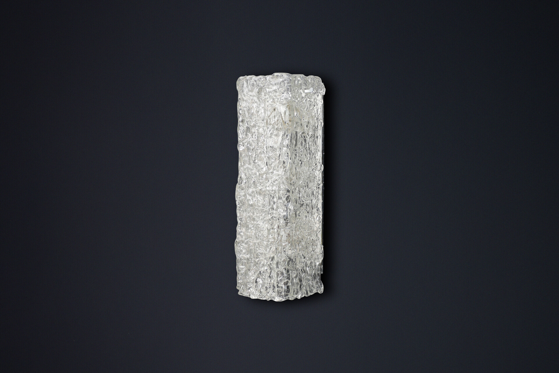 Brutalist XL Art glass Scones, Austria 1950s Mid-20th century