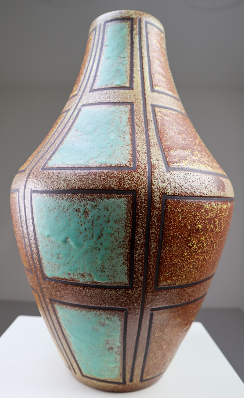 Ceramic Vase Made In Austria Mid-20th century