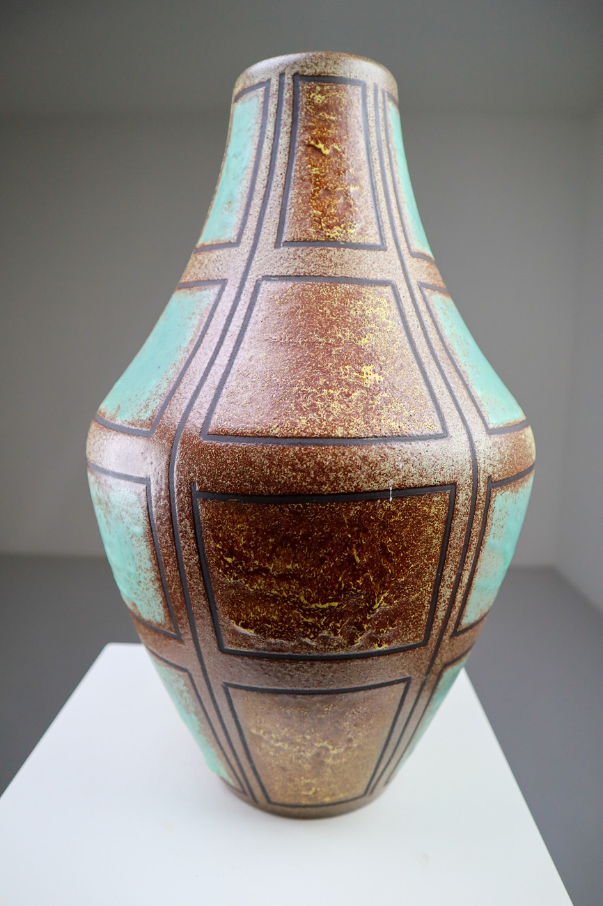 Ceramic Vase Made In Austria Mid-20th century