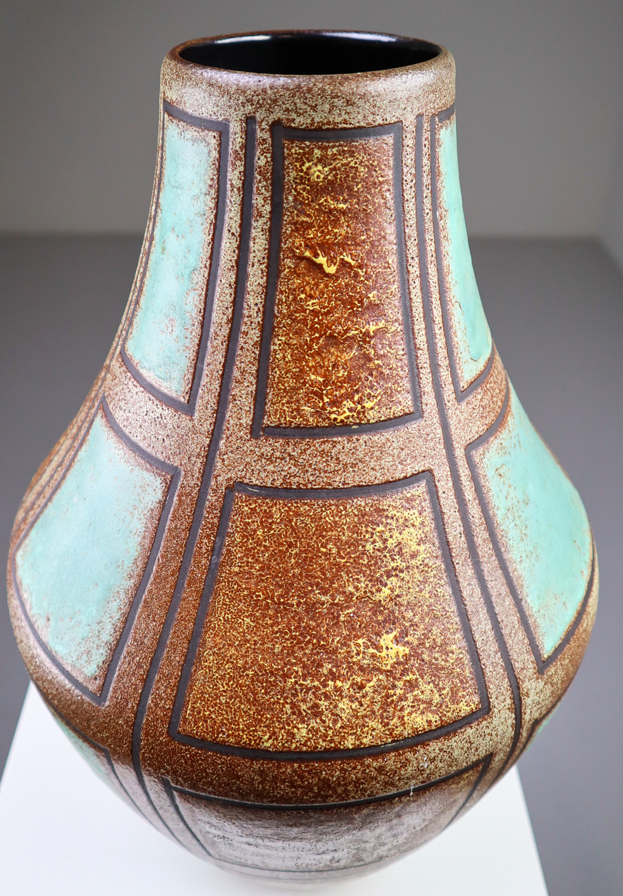 Ceramic Vase Made In Austria Mid-20th century