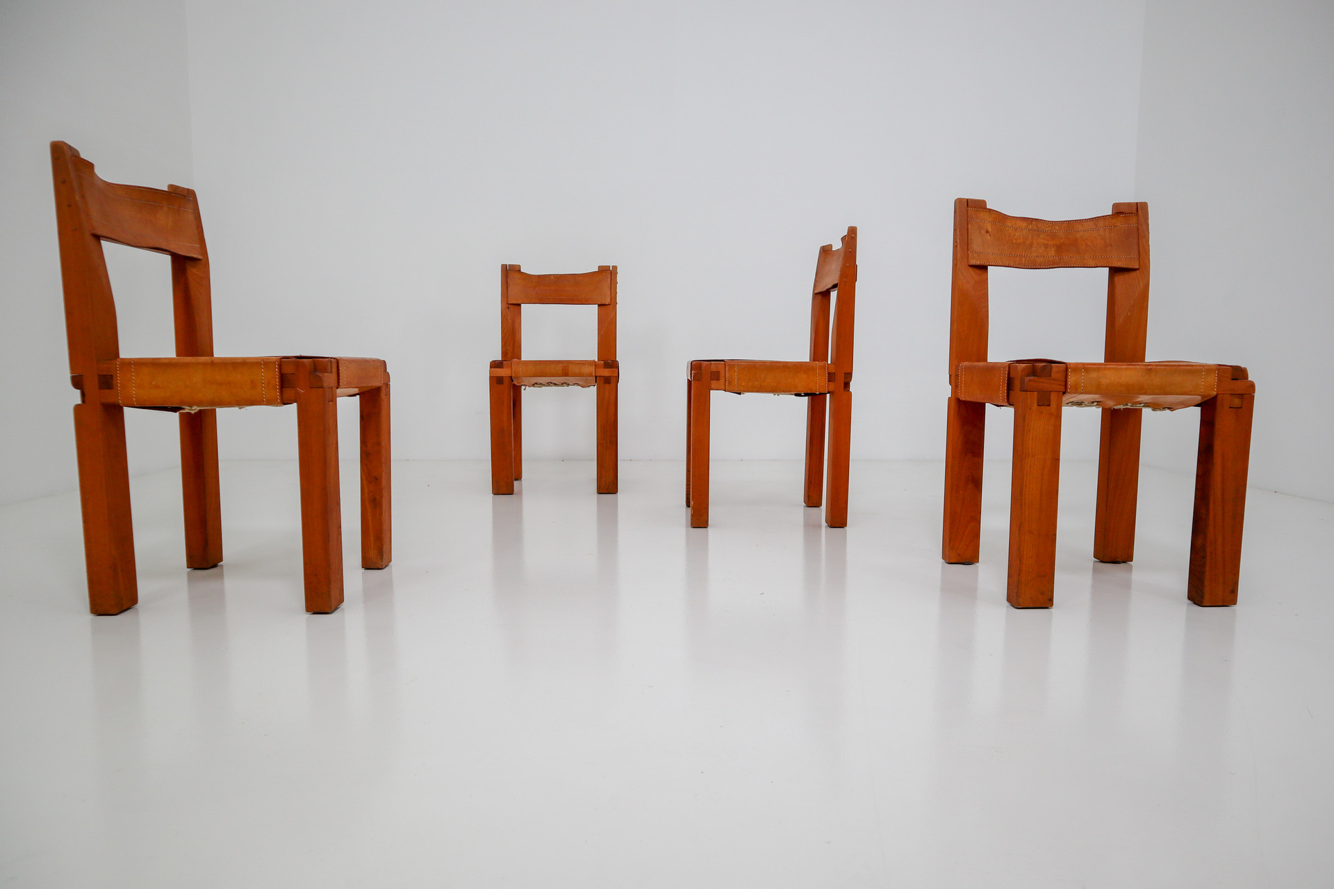Chair S11 by Pierre Chapo, France Mid-20th century