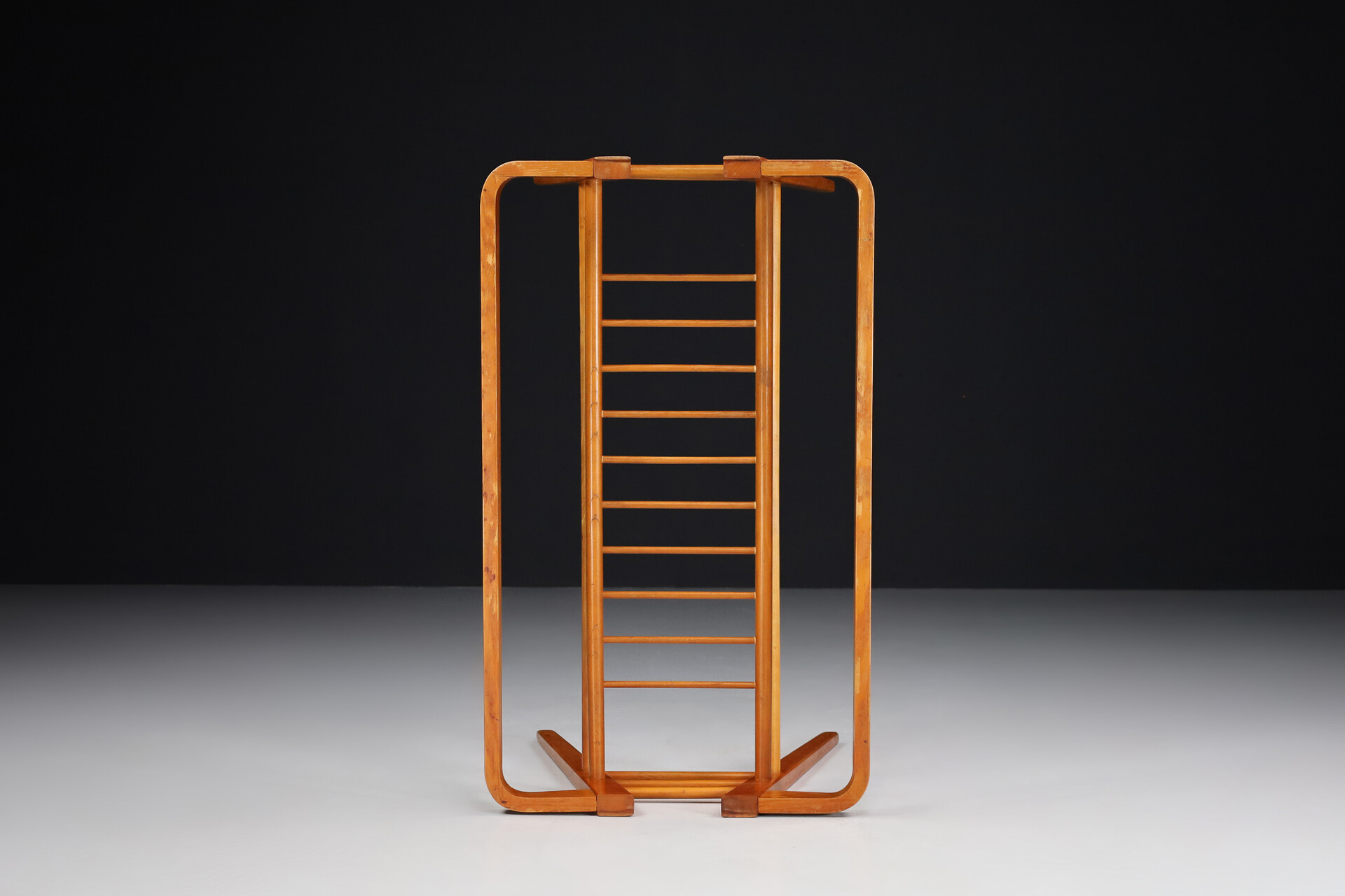 Coffee table made of wood and glass by Frantisek Jirák for Tatra Nabytok Pravence, Czech Republic Mid-20th century