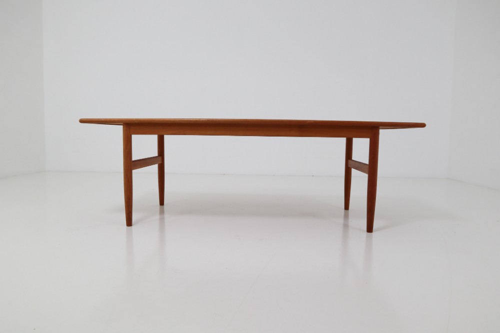 Danish Midcentury Coffee Table in Teak, 1960s