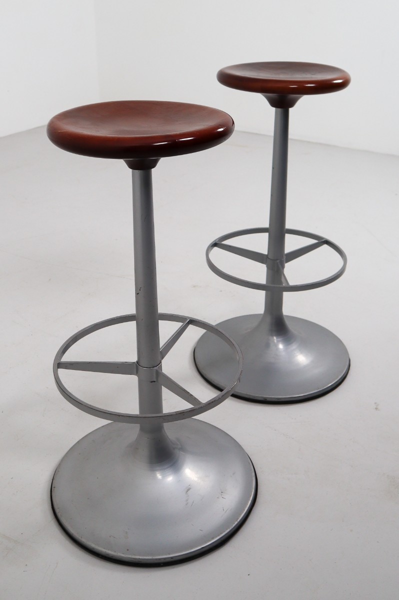 Dutch midcentury bar stool 