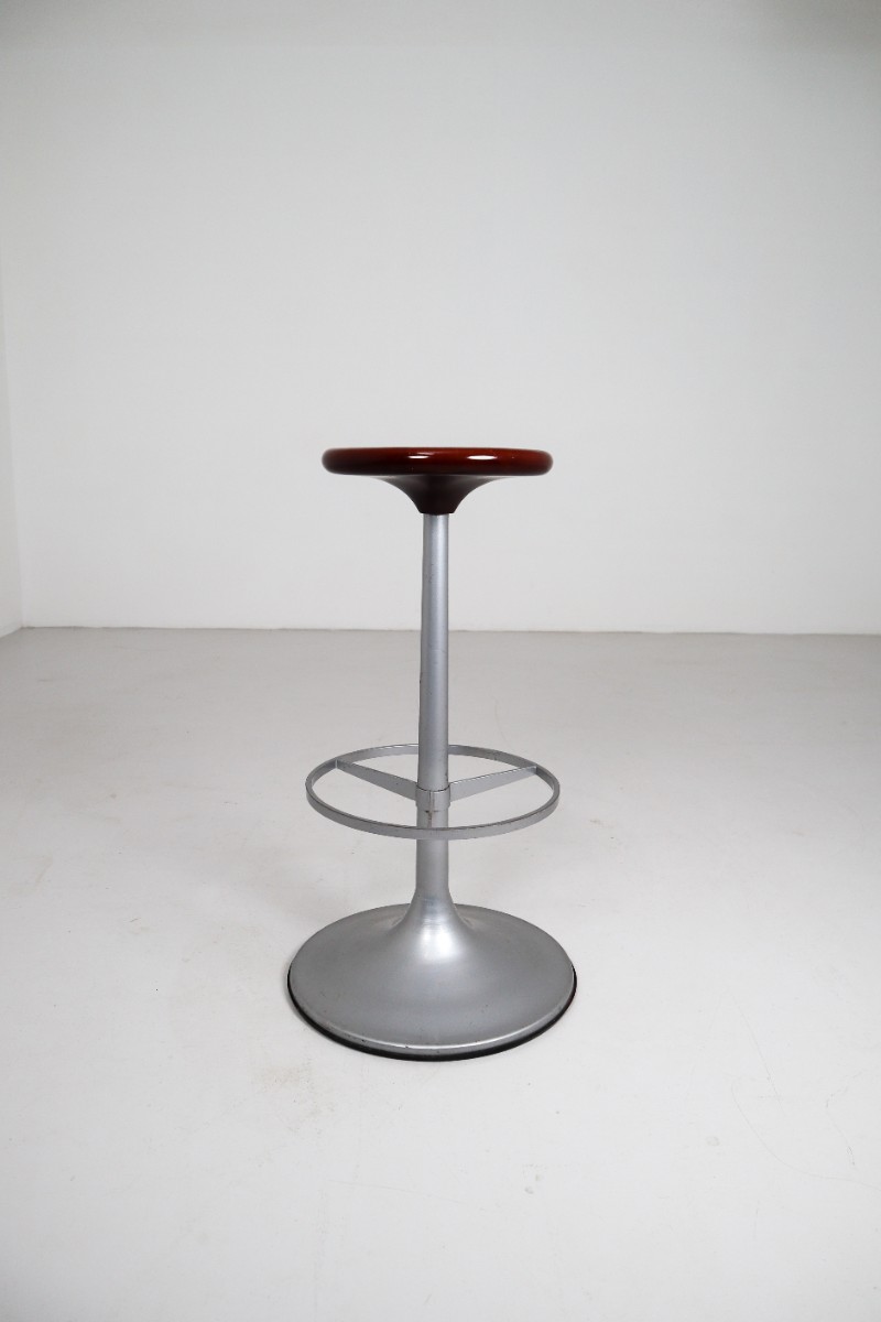 Dutch midcentury bar stool 