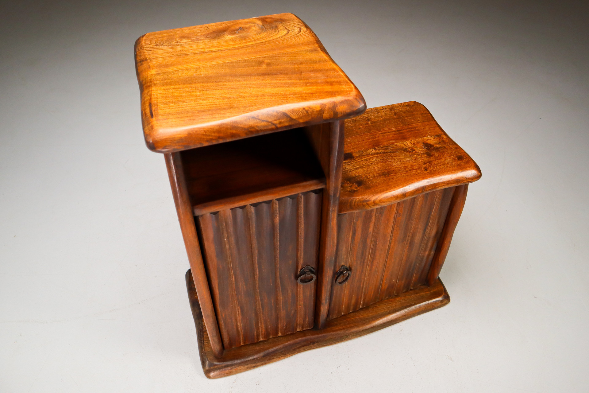 Elm Cabinet By Olavi Hanninen, Finland 1960s Mid-20th century