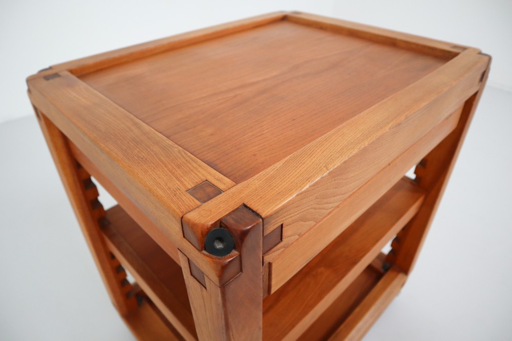 Elm Pierre Chapo Bar-Table France 1960s Mid-20th century