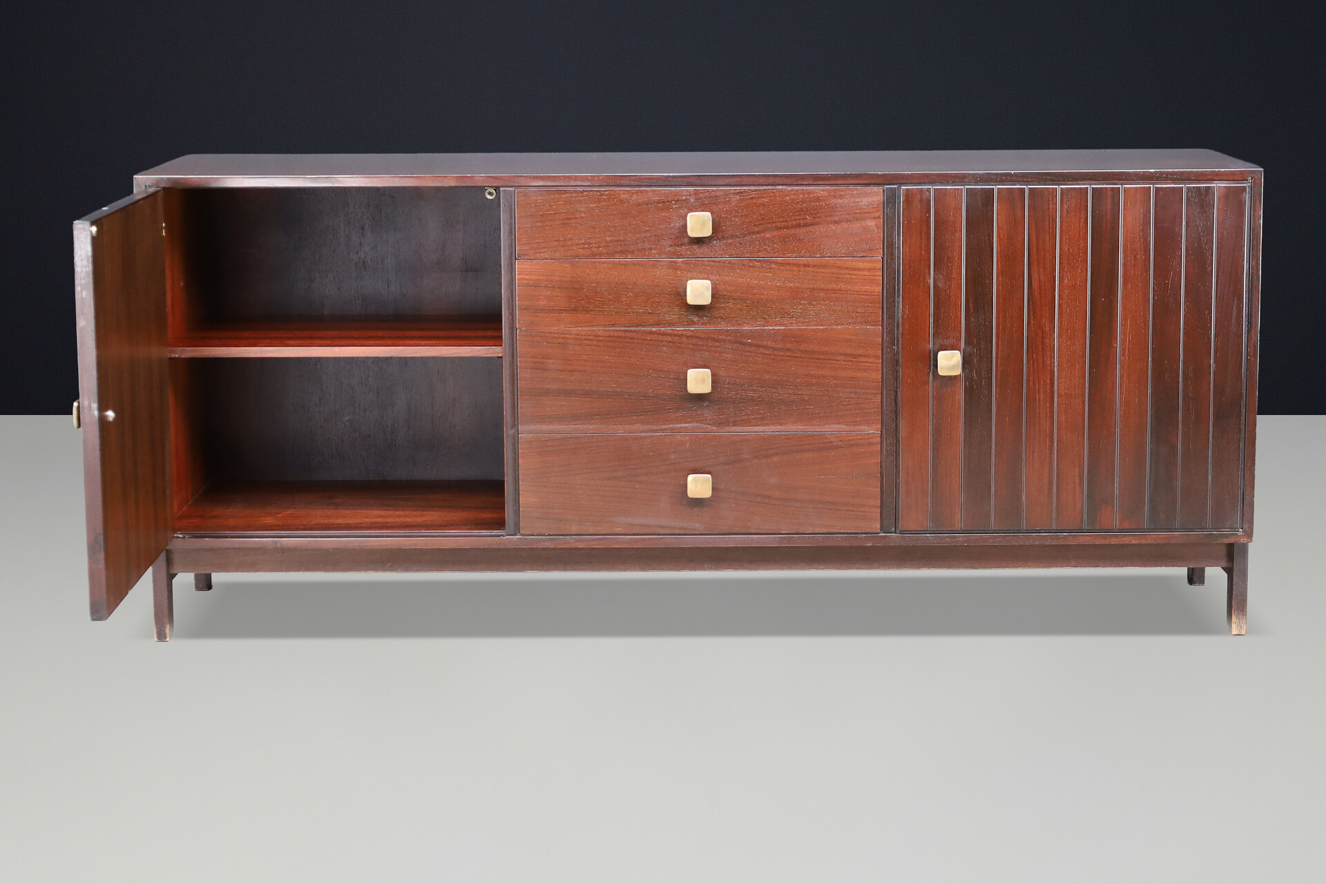 Ettore Sottsass MS180 Palisander Sideboard for Poltronova, Italy, 1964 Mid-20th century