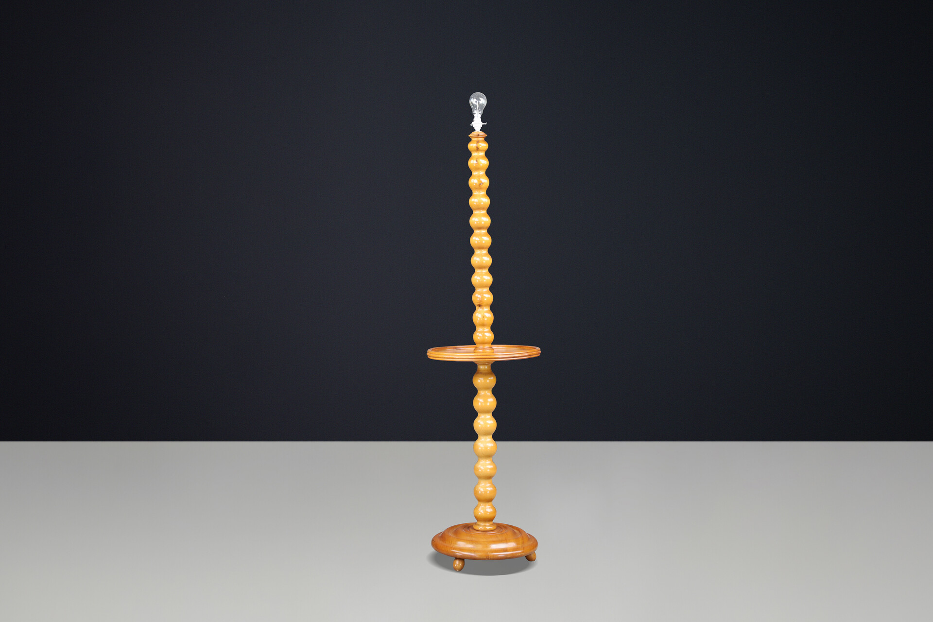 Floor Lamp in the Style of Charles Dudouyt, France, 1940s Early-20th century