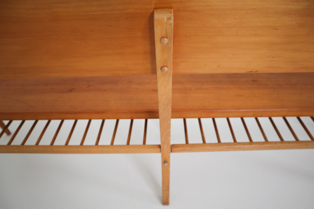 Four Large Mid-20 Century Scandinavian Wooden Benches