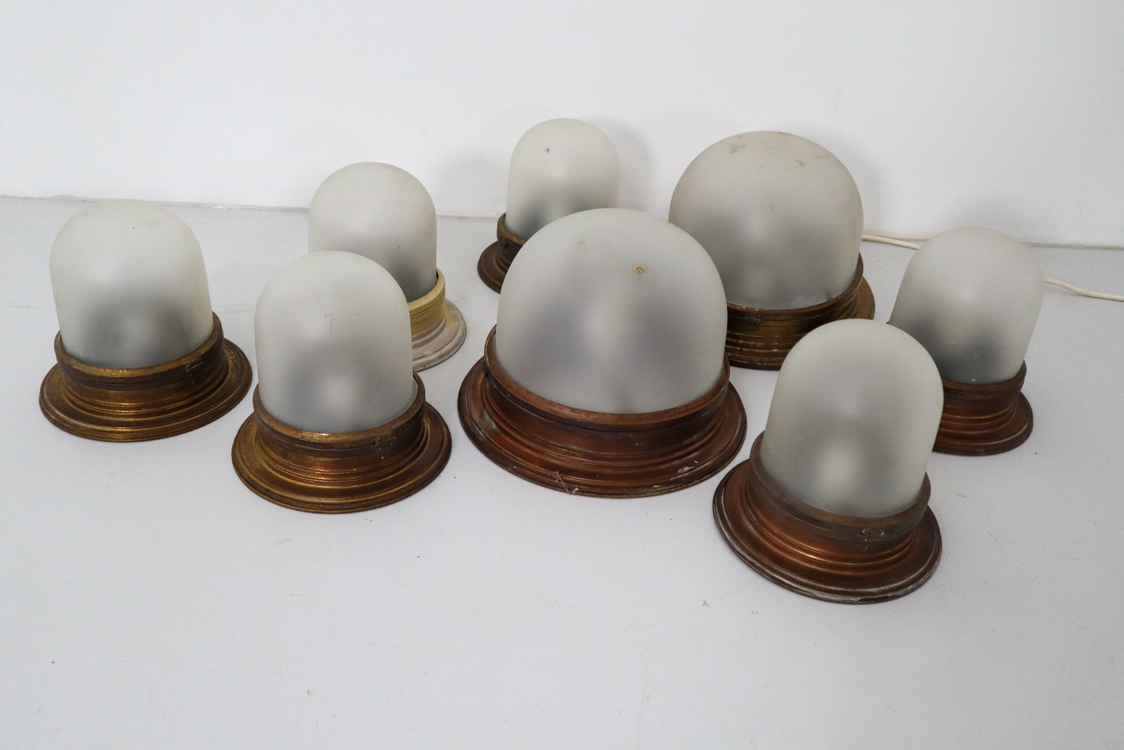 French Brass Ceiling/Wall lamp 1850