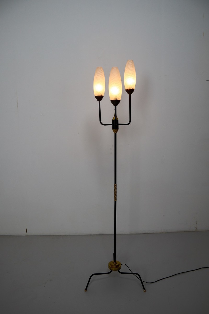 French Floorlamp, 1950