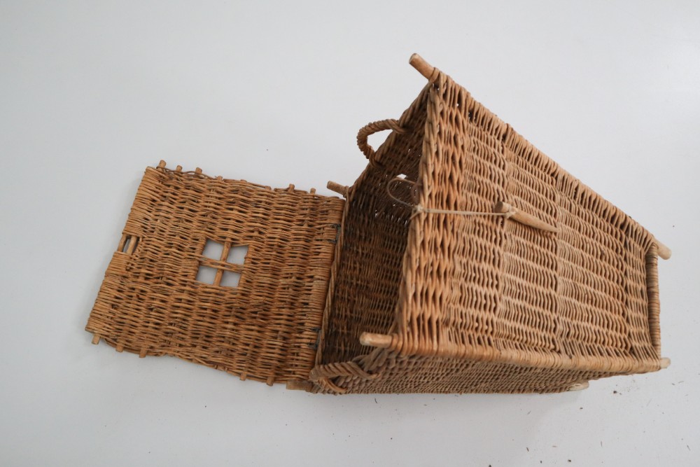 French provincial Wine picking basket  Germany 1910 20th century