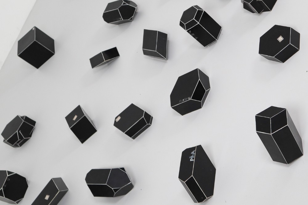 Geometric Bakelite Art Deco Science Classroom Crystal Models 20th century