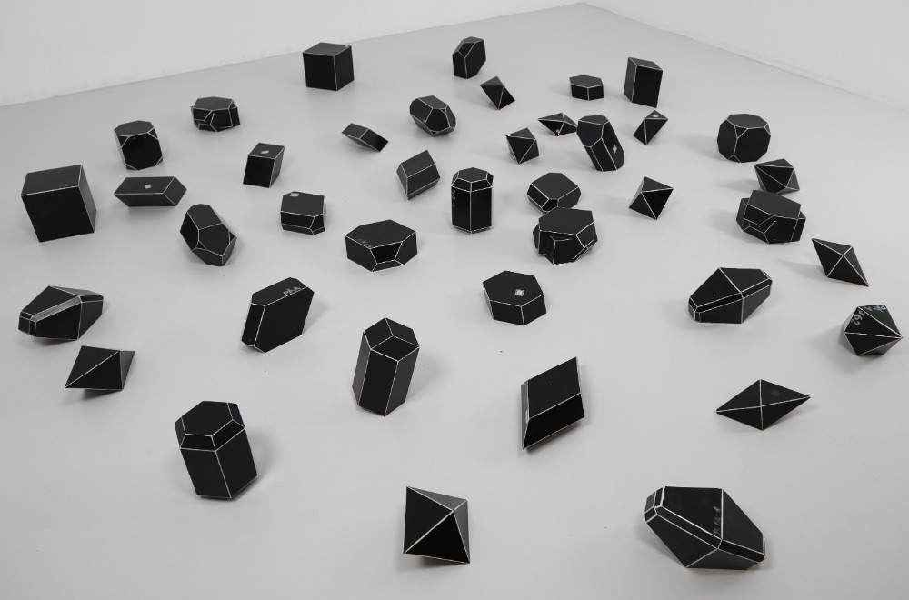 Geometric Bakelite Art Deco Science Classroom Crystal Models 20th century