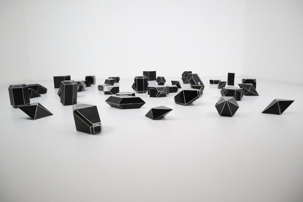 Geometric Bakelite Art Deco Science Classroom Crystal Models 20th century