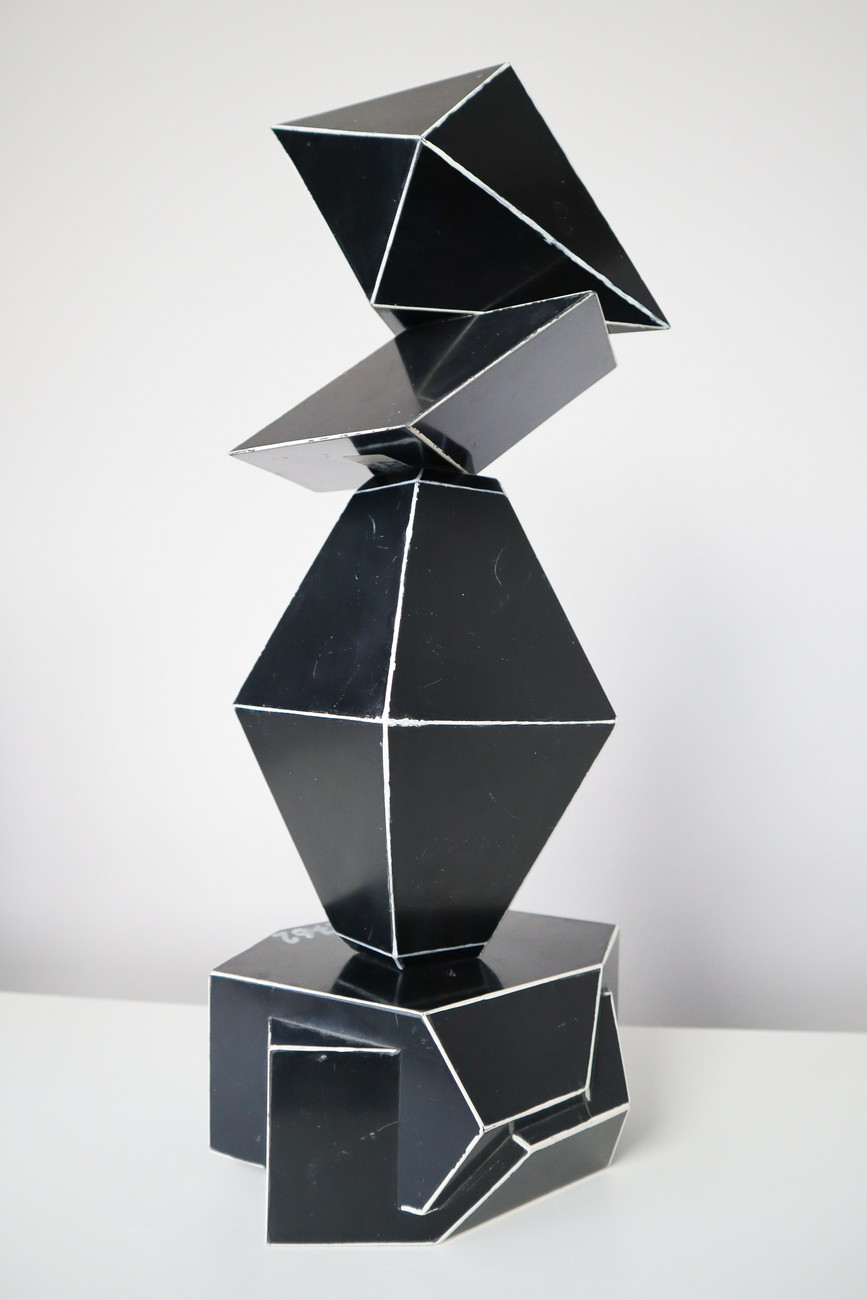 Geometric Bakelite Art Deco Science Classroom Crystal Models Praque, 1930 Early-20th century