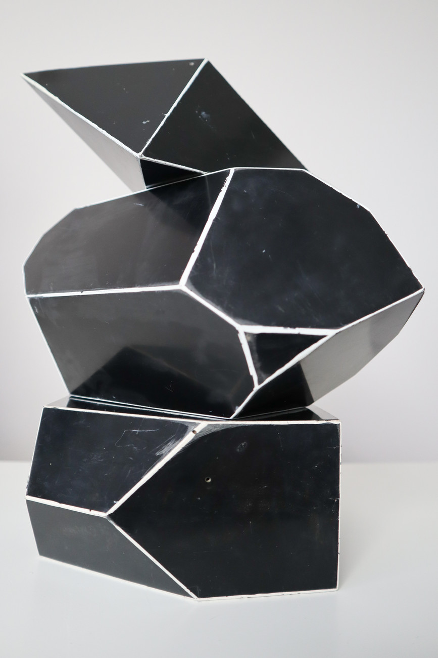 Geometric Bakelite Art Deco Science Classroom Crystal Models Praque, 1930 Early-20th century