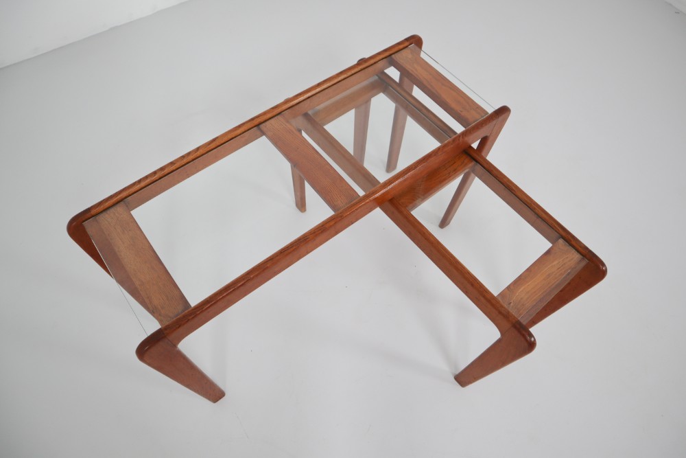 Gustave Gautier, tables gigogne , 1950's Mid-20th century
