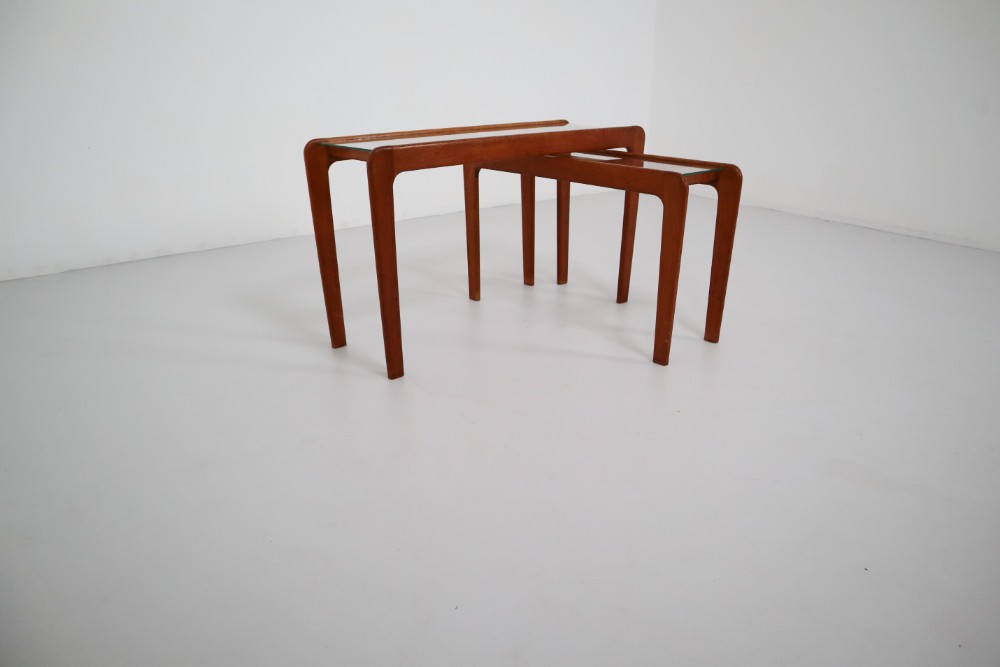 Gustave Gautier, tables gigogne , 1950's Mid-20th century