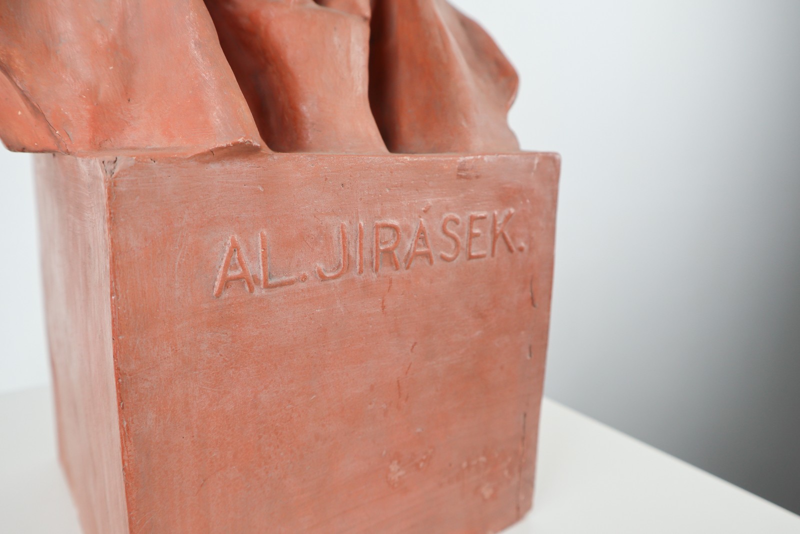 Head Plaster Sculpture CZ 1950s Mid-20th century