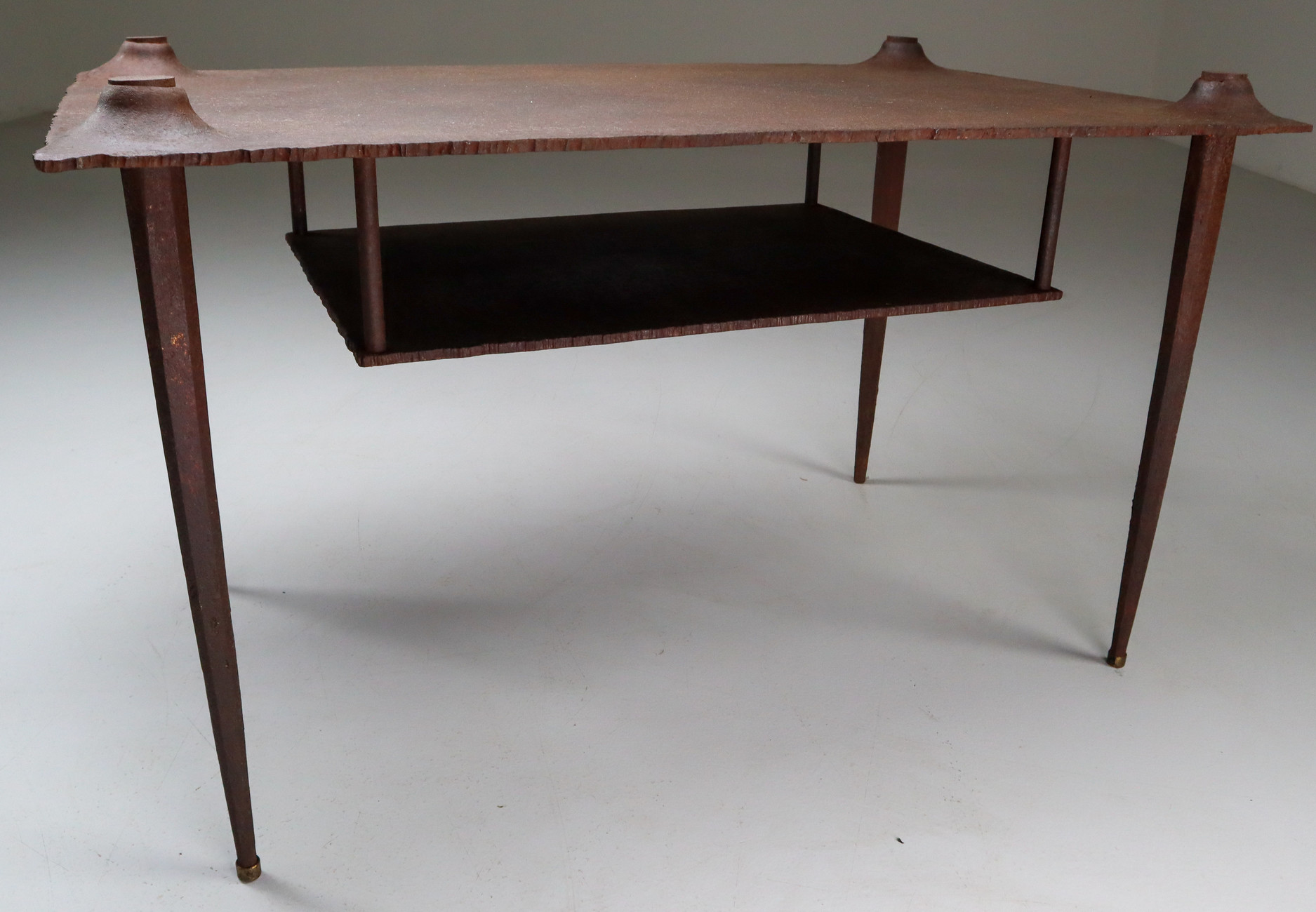Idir Mecibah Brutalist Coffee Table Smederij Moerman, Belgium, 1998 Late-20th century