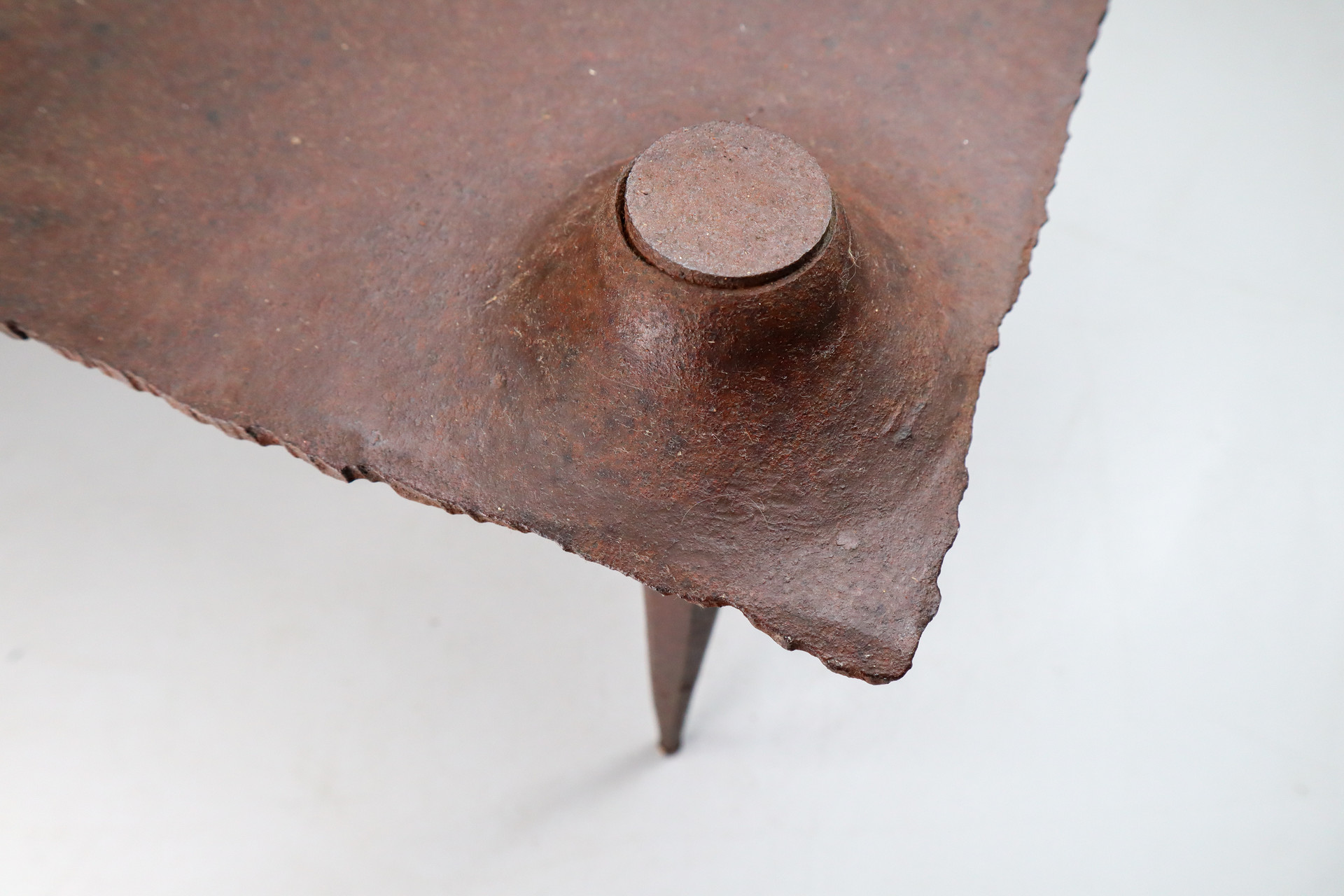 Idir Mecibah Brutalist Coffee Table Smederij Moerman, Belgium, 1998 Late-20th century