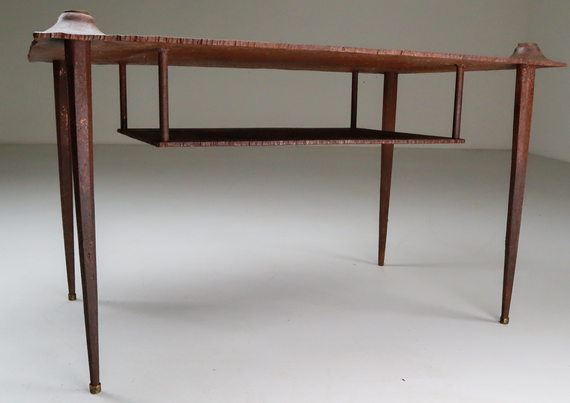 Idir Mecibah Brutalist Coffee Table Smederij Moerman, Belgium, 1998 Late-20th century