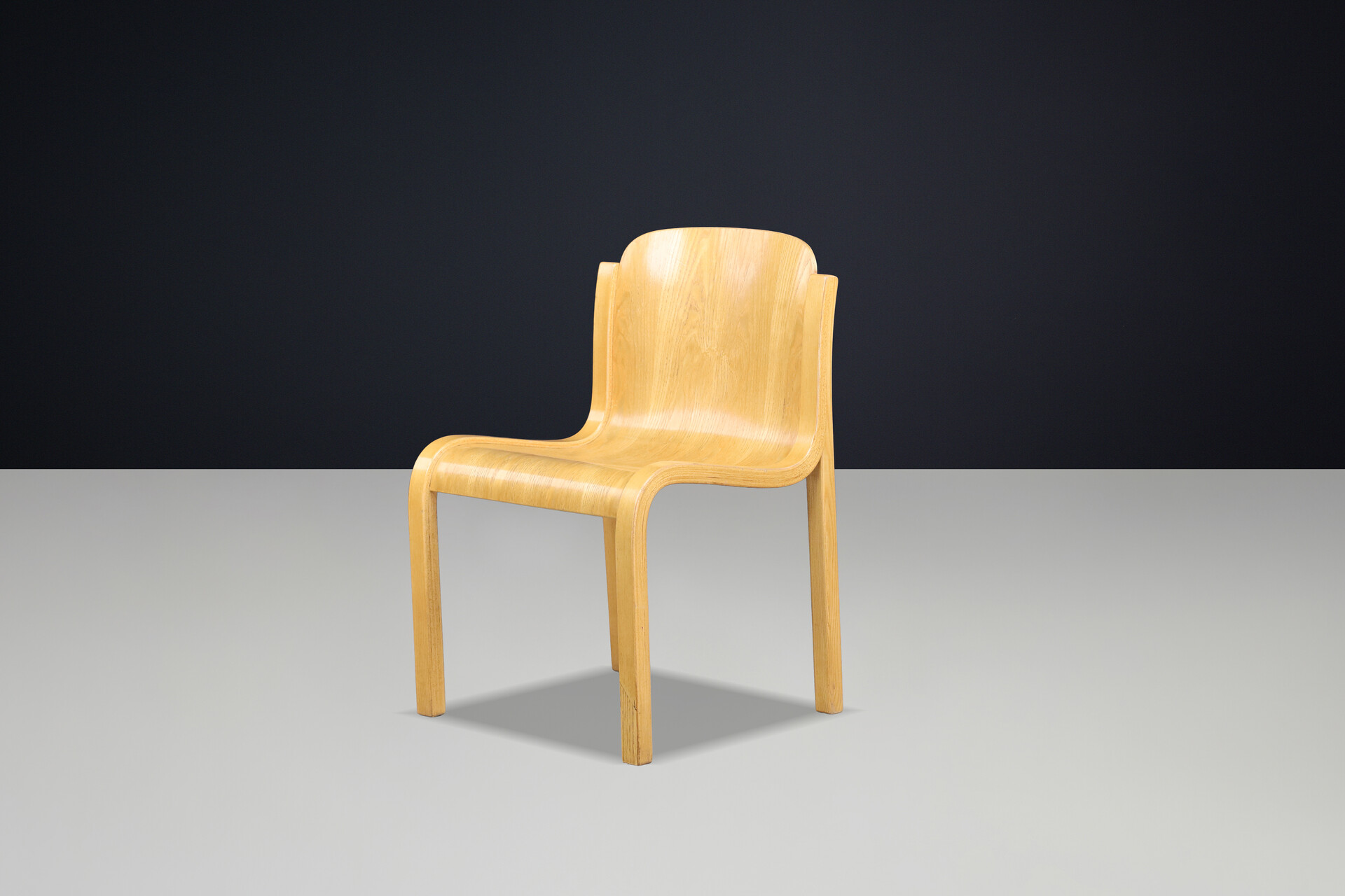 Italian Modern Set “Mito” Dining Chairs by Carlo Bartoli for Tisettanta, Italy 1970 Late-20th century