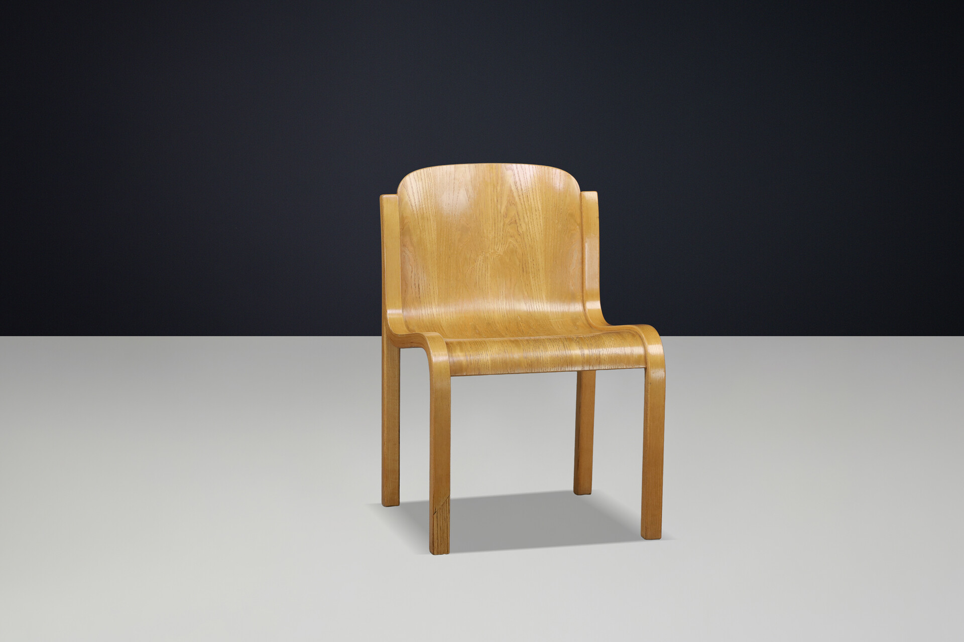 Italian Modern Set “Mito” Dining Chairs by Carlo Bartoli for Tisettanta, Italy 1970 Late-20th century