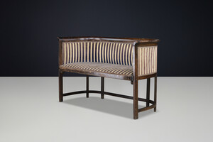 Josef Hoffmann Cabaret Fledermaus Sofa for J. & J. Kohn Vienna, circa 1907 20th century