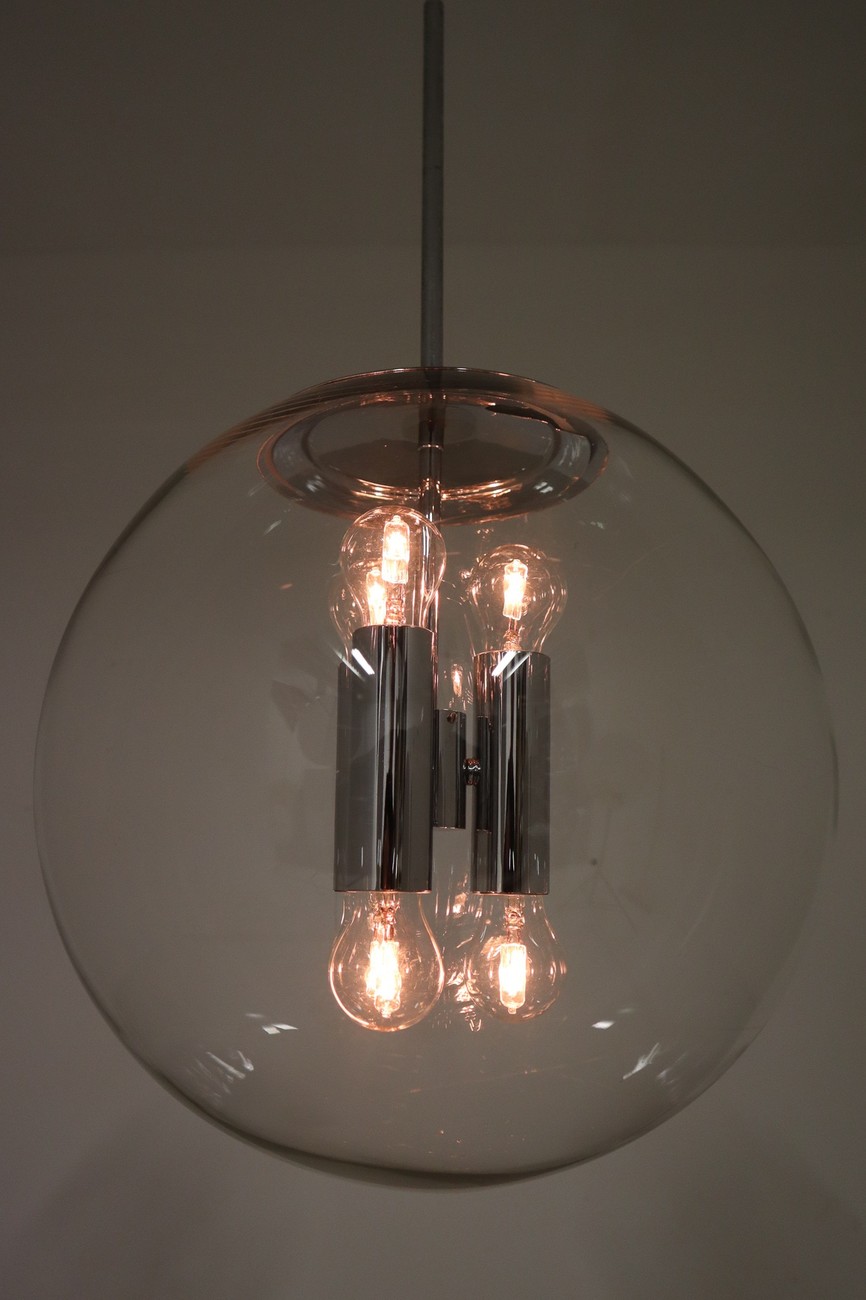 Large Hand Blown Pendants Made by the German Manufacturer Limburg Glashütte