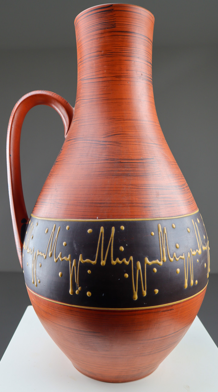 Large Mid-Century Modern Ceramic Vase or Vessel Austria 1960s Mid-20th century