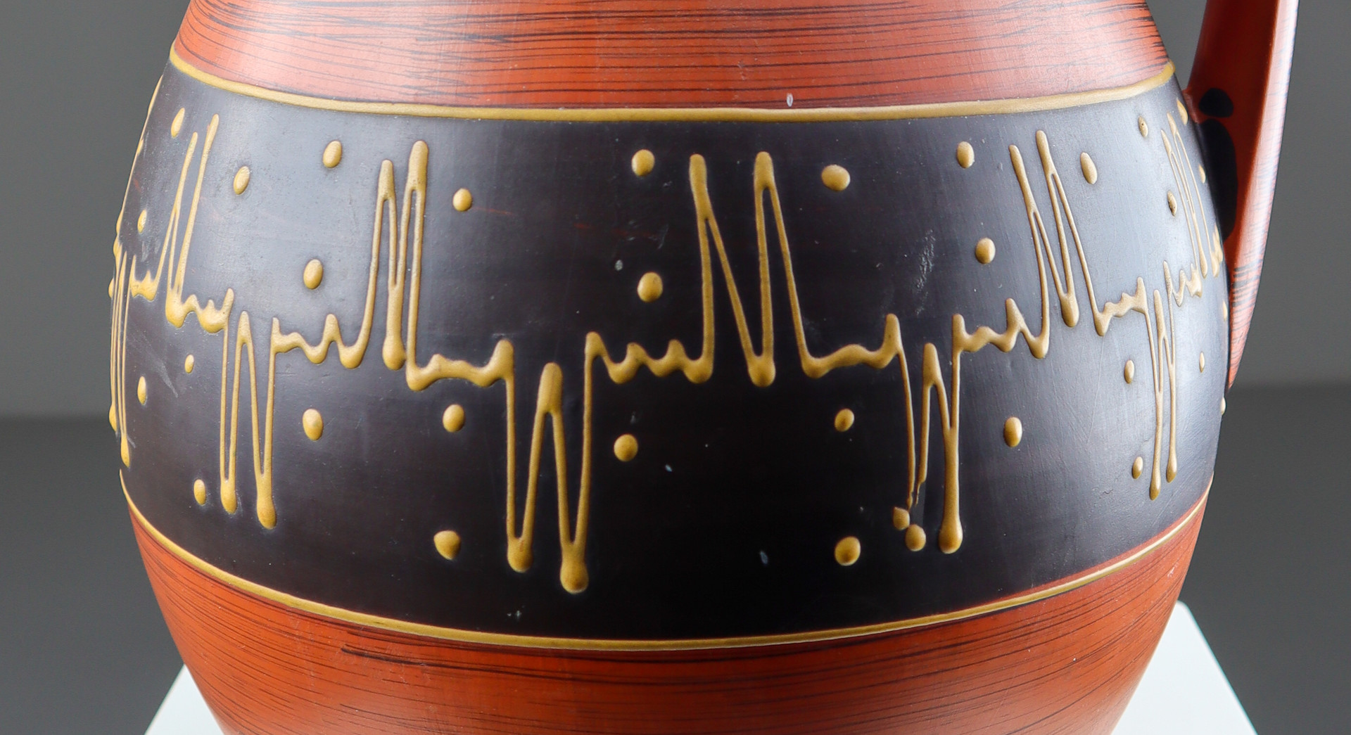 Large Mid-Century Modern Ceramic Vase or Vessel Austria 1960s Mid-20th century