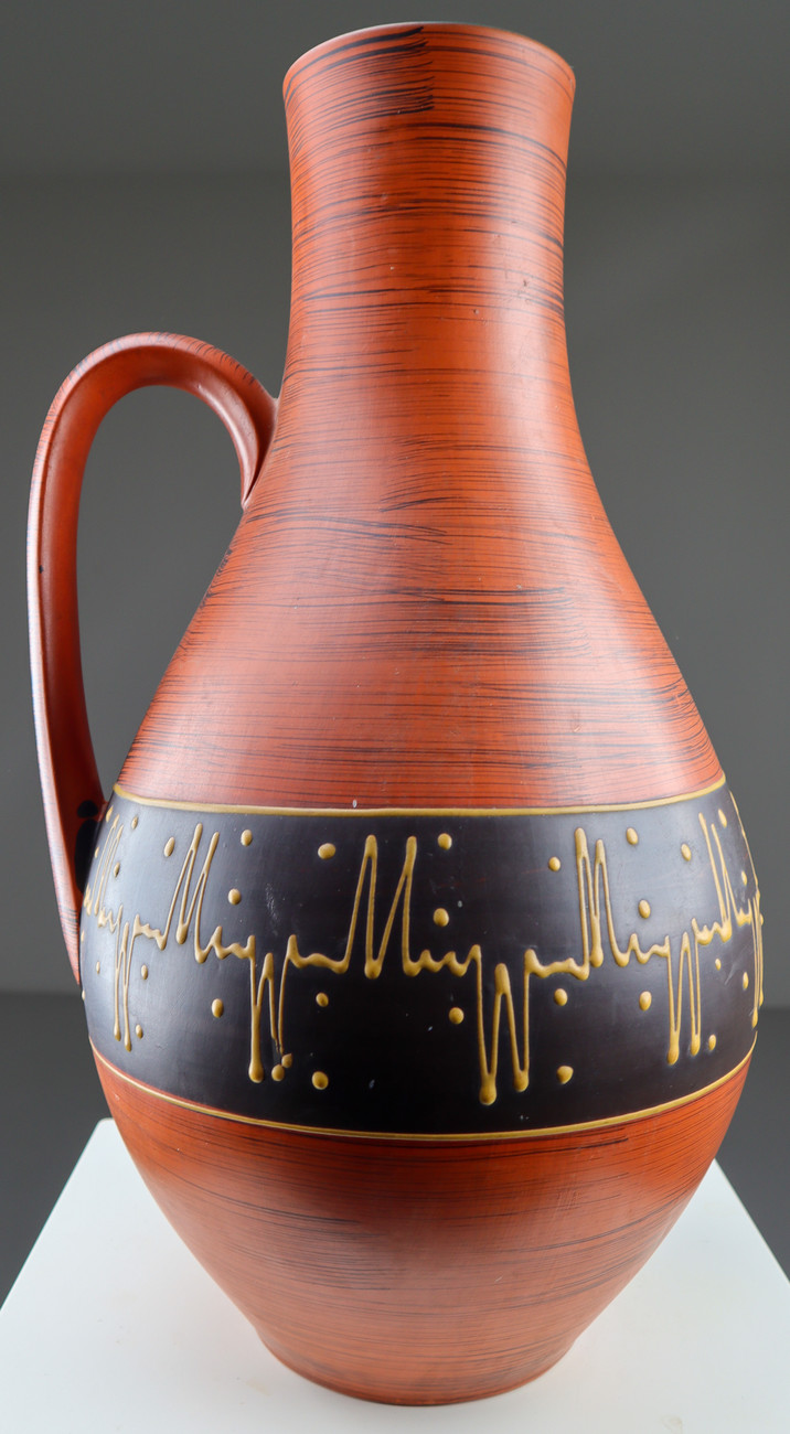 Large Mid-Century Modern Ceramic Vase or Vessel Austria 1960s Mid-20th century
