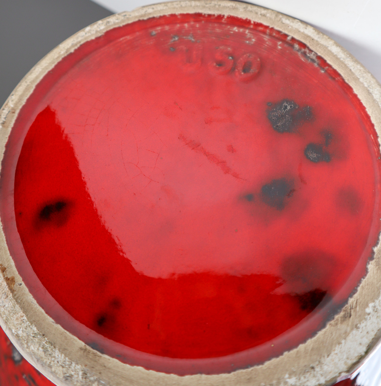 Large Mid-Century Modern Ceramic Vase Or Vessel Austria Mid-20th century