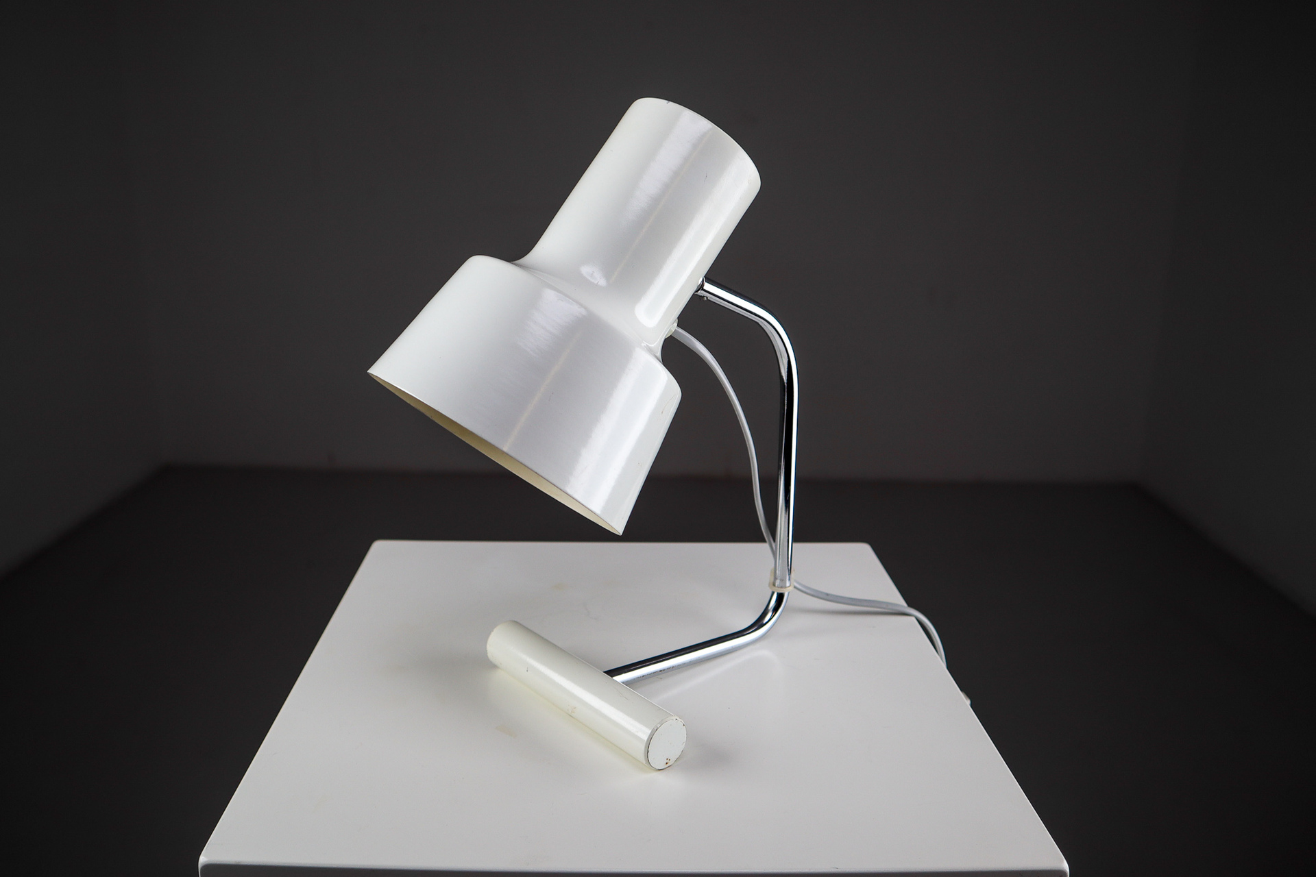 Large Set Modern Table/Desk Lamps by Drukov, 1970s