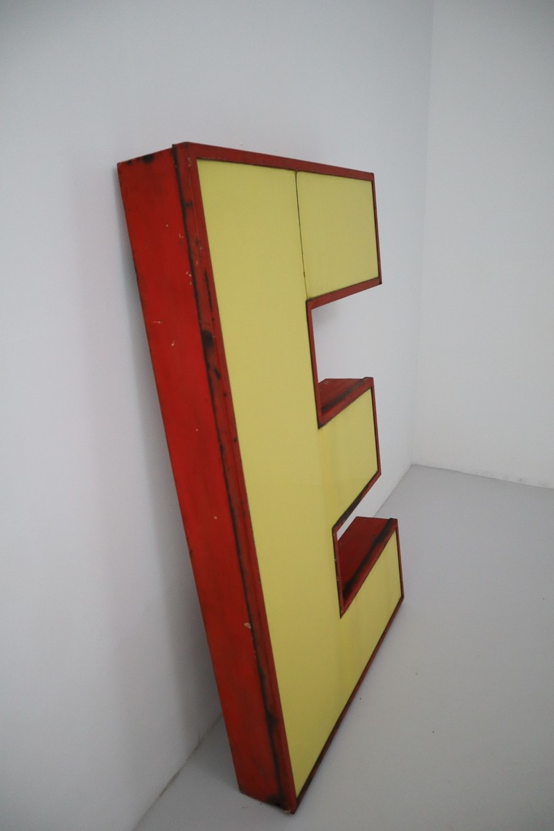 Large Vintage Channel Letter 