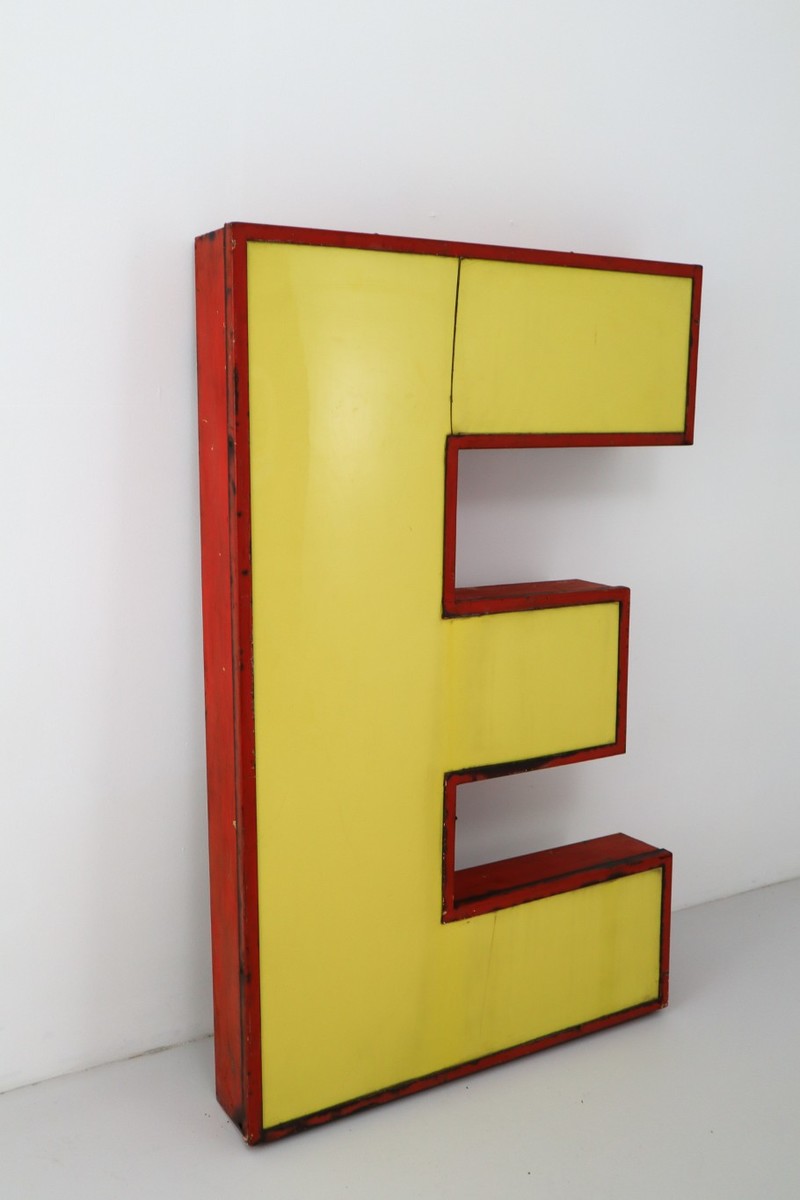Large Vintage Channel Letter 