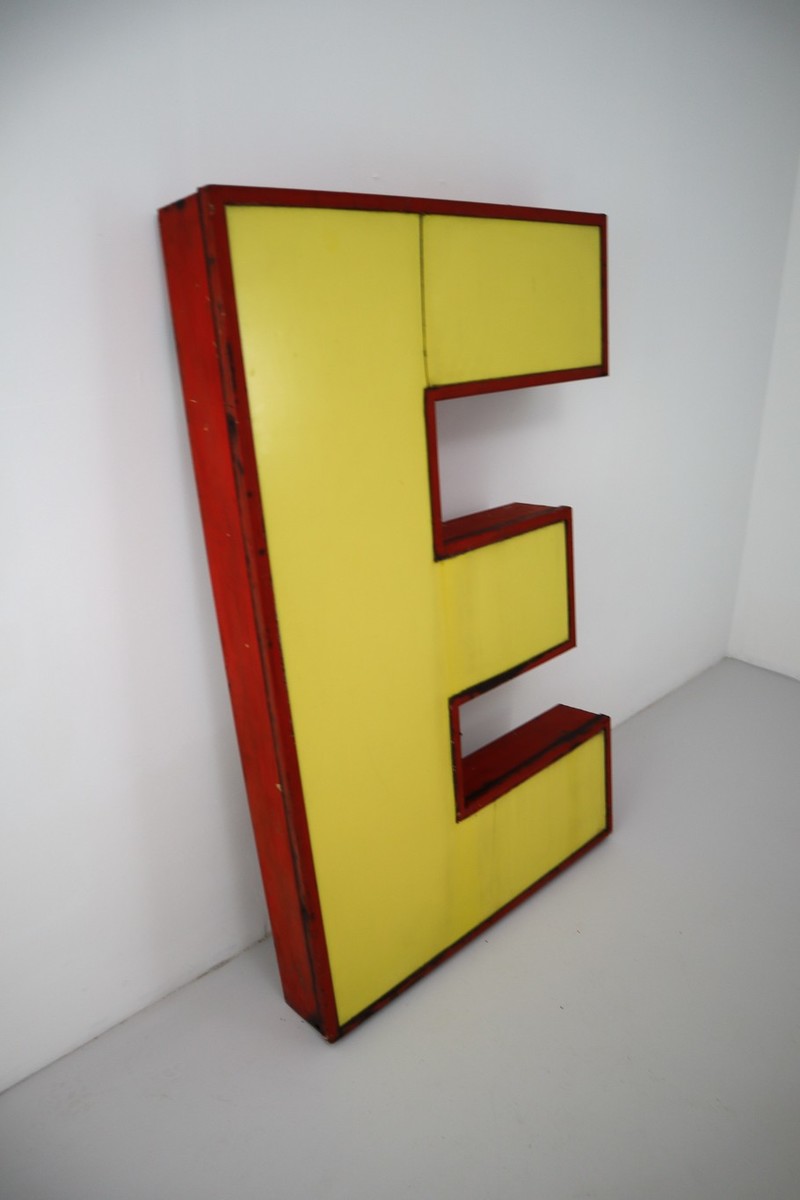 Large Vintage Channel Letter 