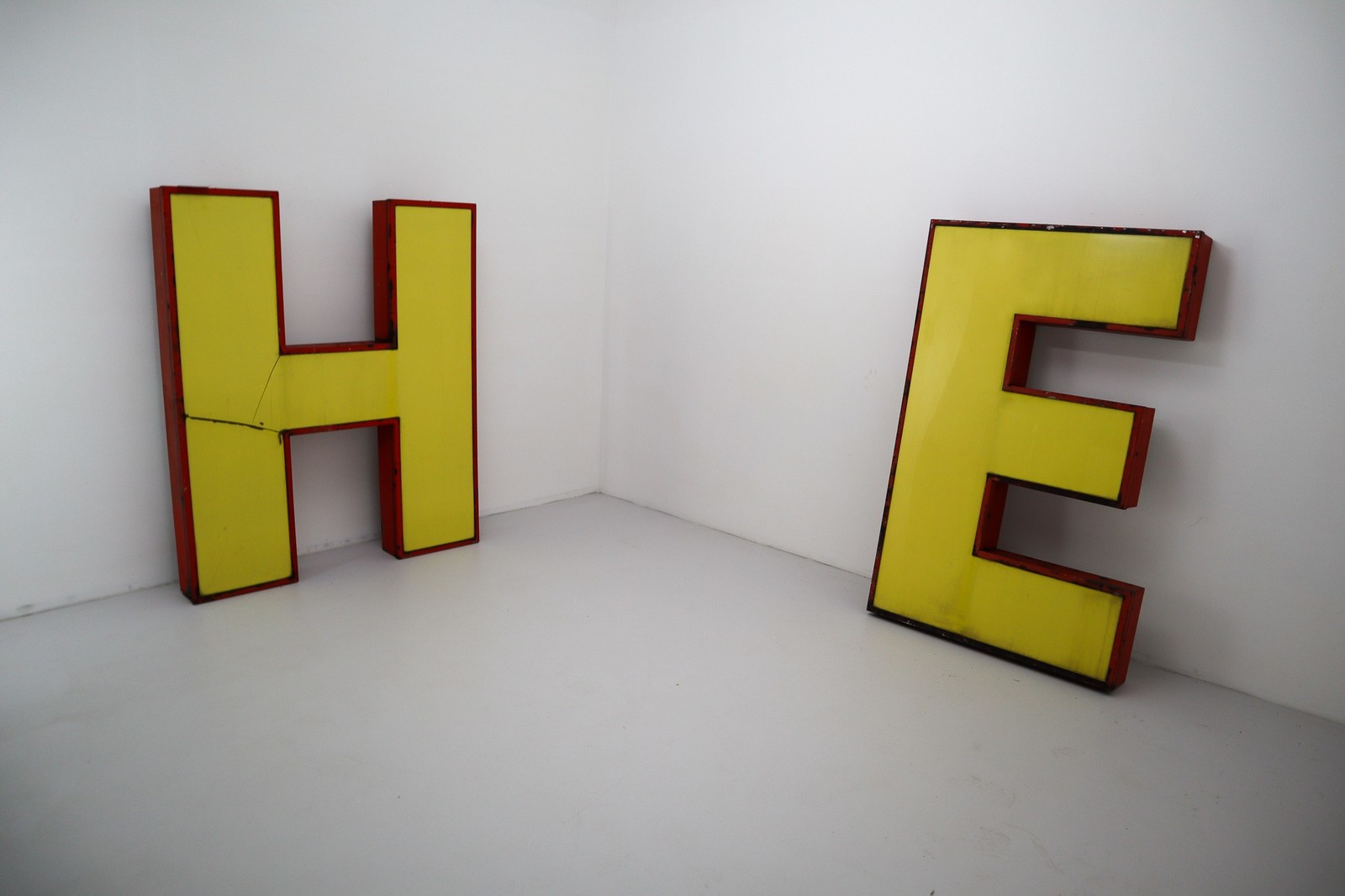 Large Vintage Channel Letter 