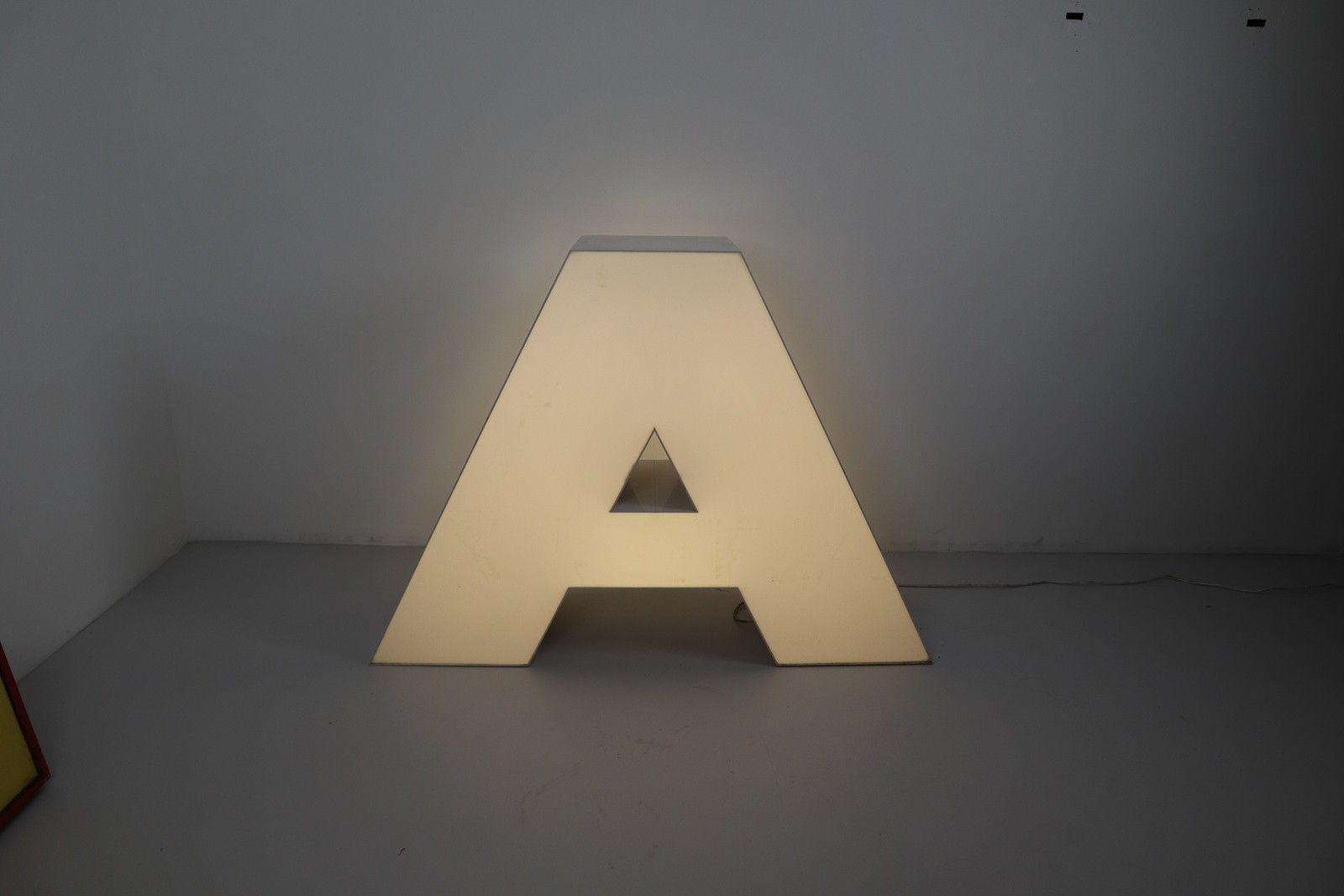 Large Vintage Channel Letter Light 