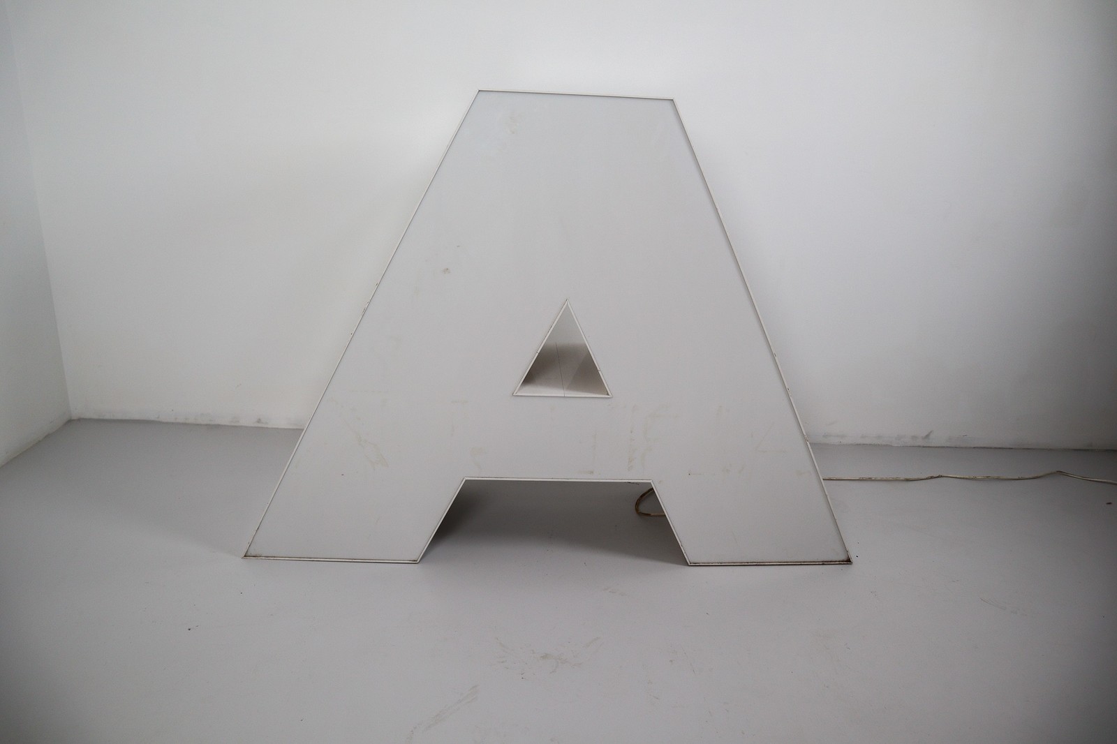 Large Vintage Channel Letter Light 
