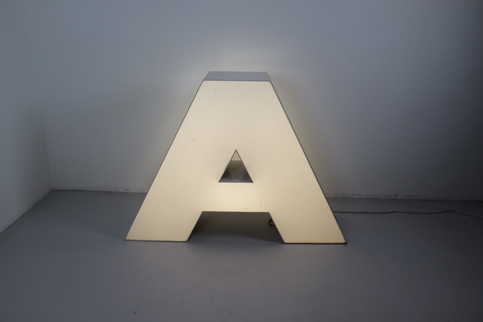 Large Vintage Channel Letter Light 