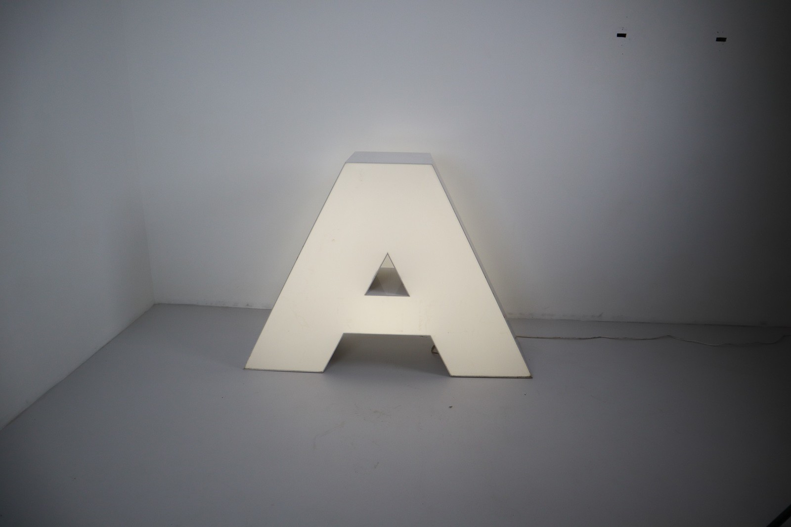 Large Vintage Channel Letter Light 