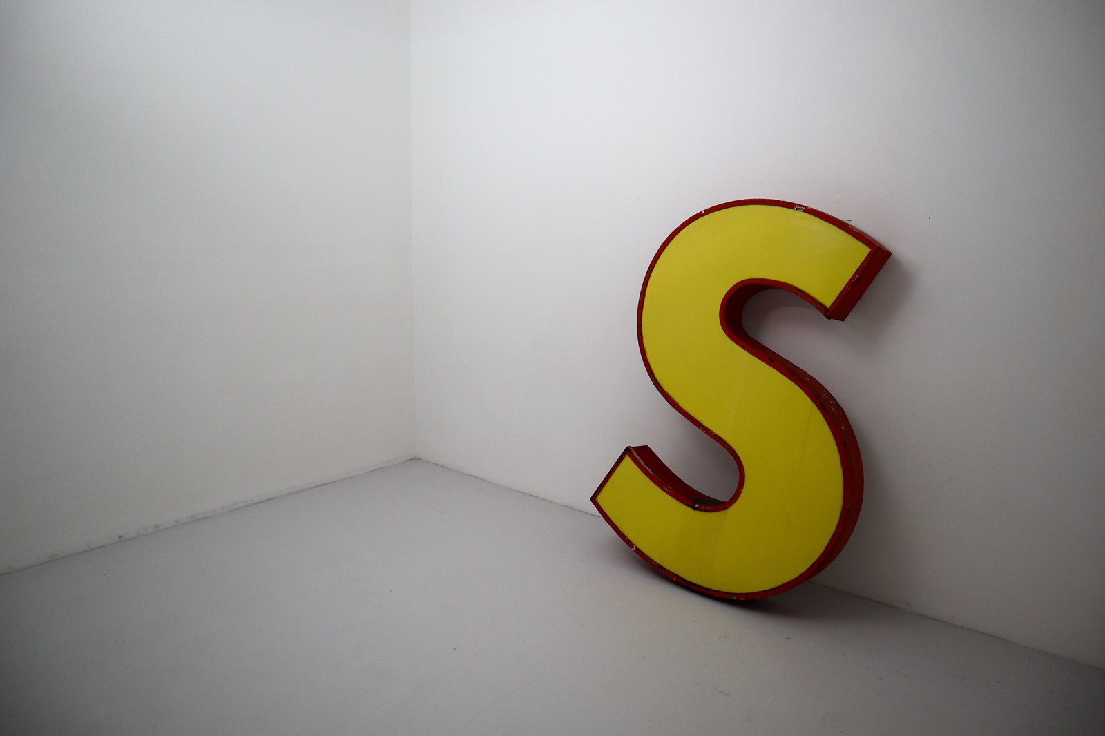 Large Vintage Channel Letter 