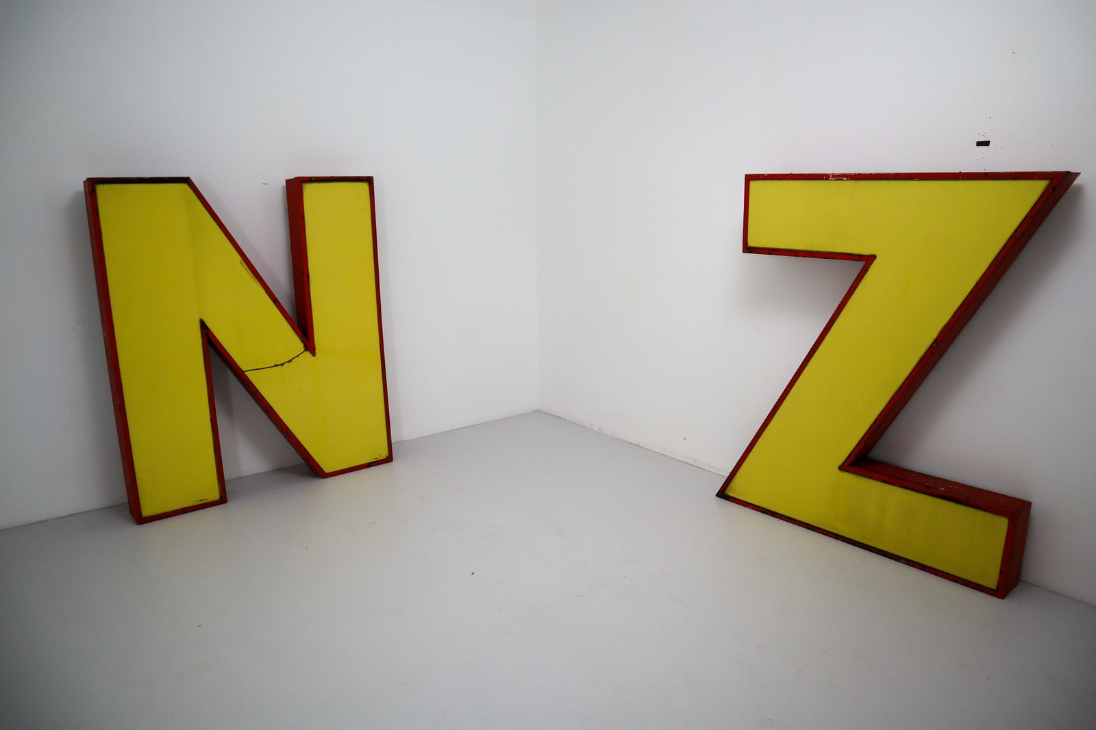 Large Vintage Channel Letters 