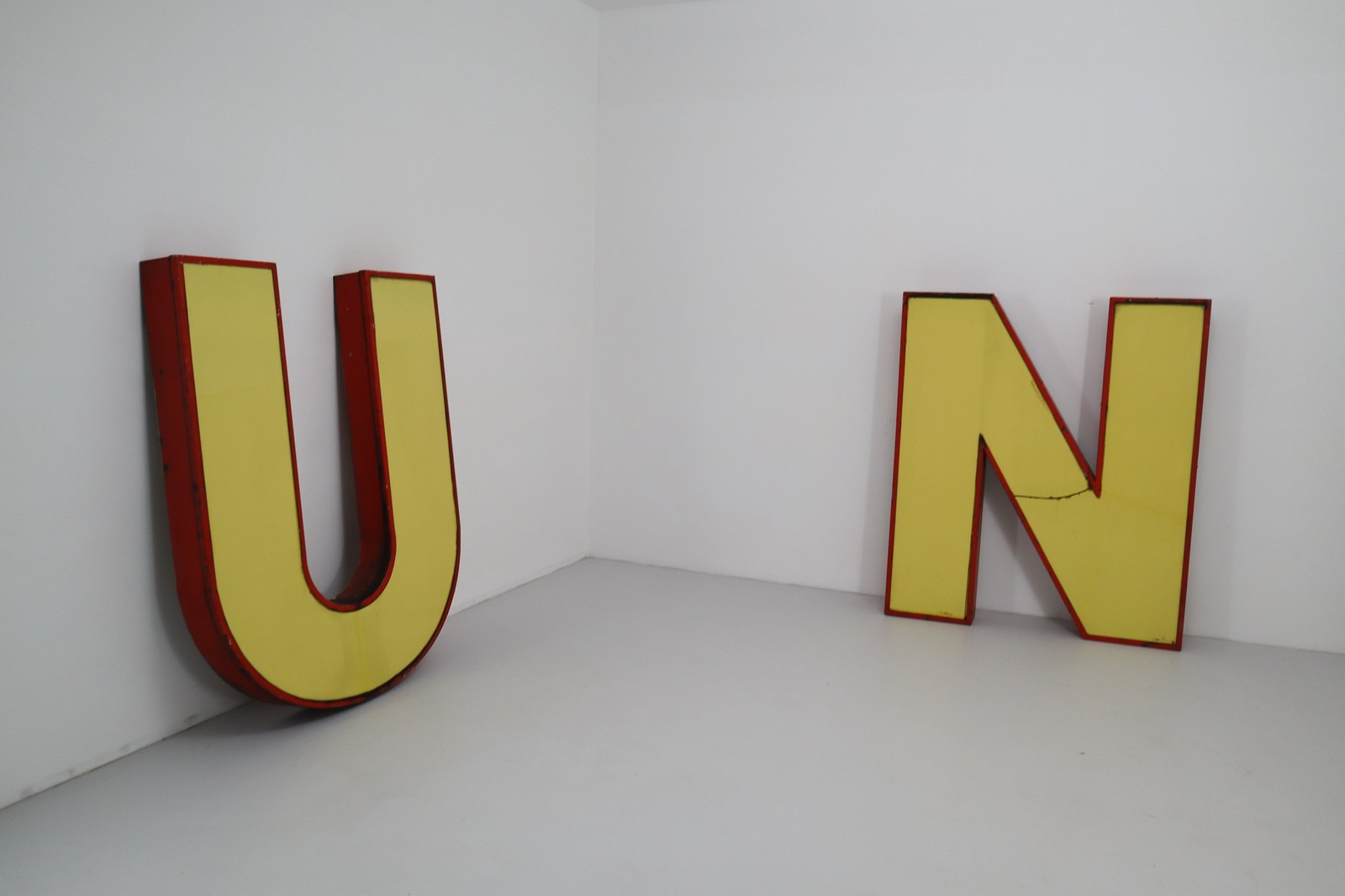 Large Vintage Channel Letters 