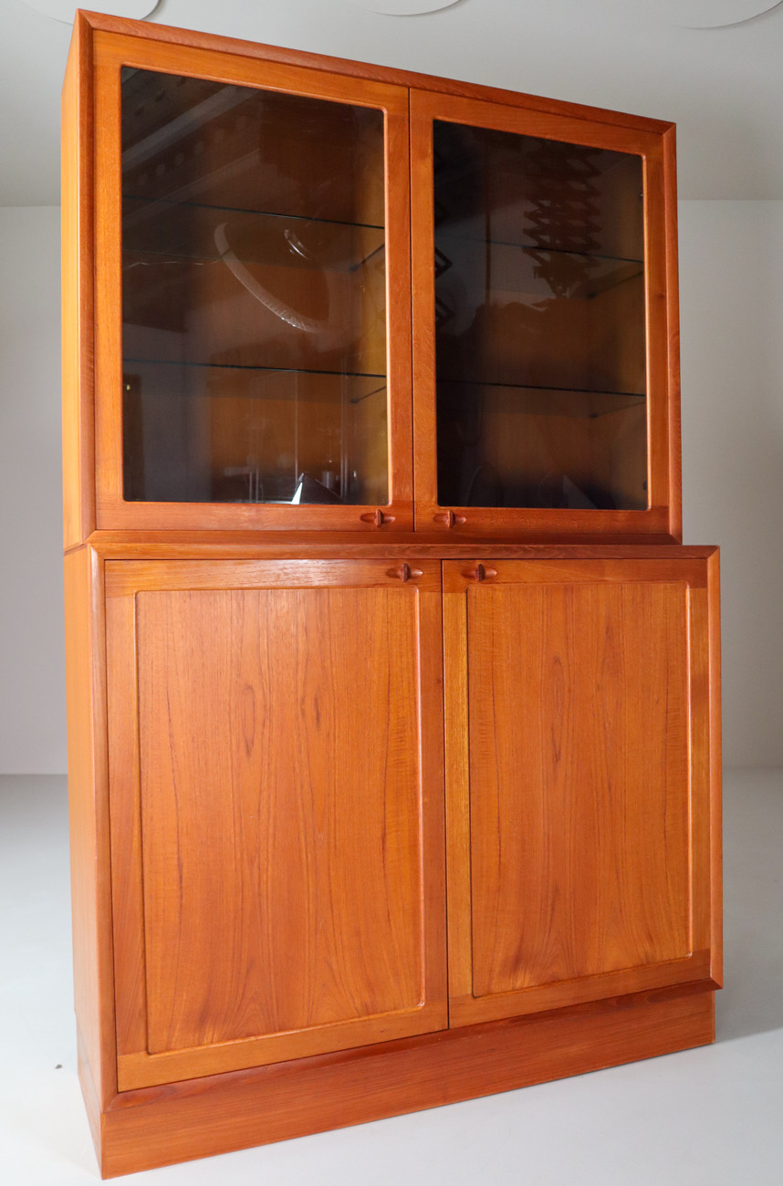 Mid century cabinet in teak by Bramin Denmark 1960s Mid-20th century