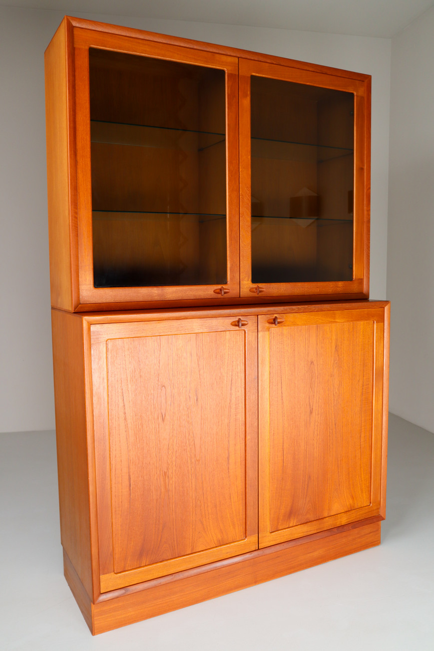 Mid century cabinet in teak by Bramin Denmark 1960s Mid-20th century
